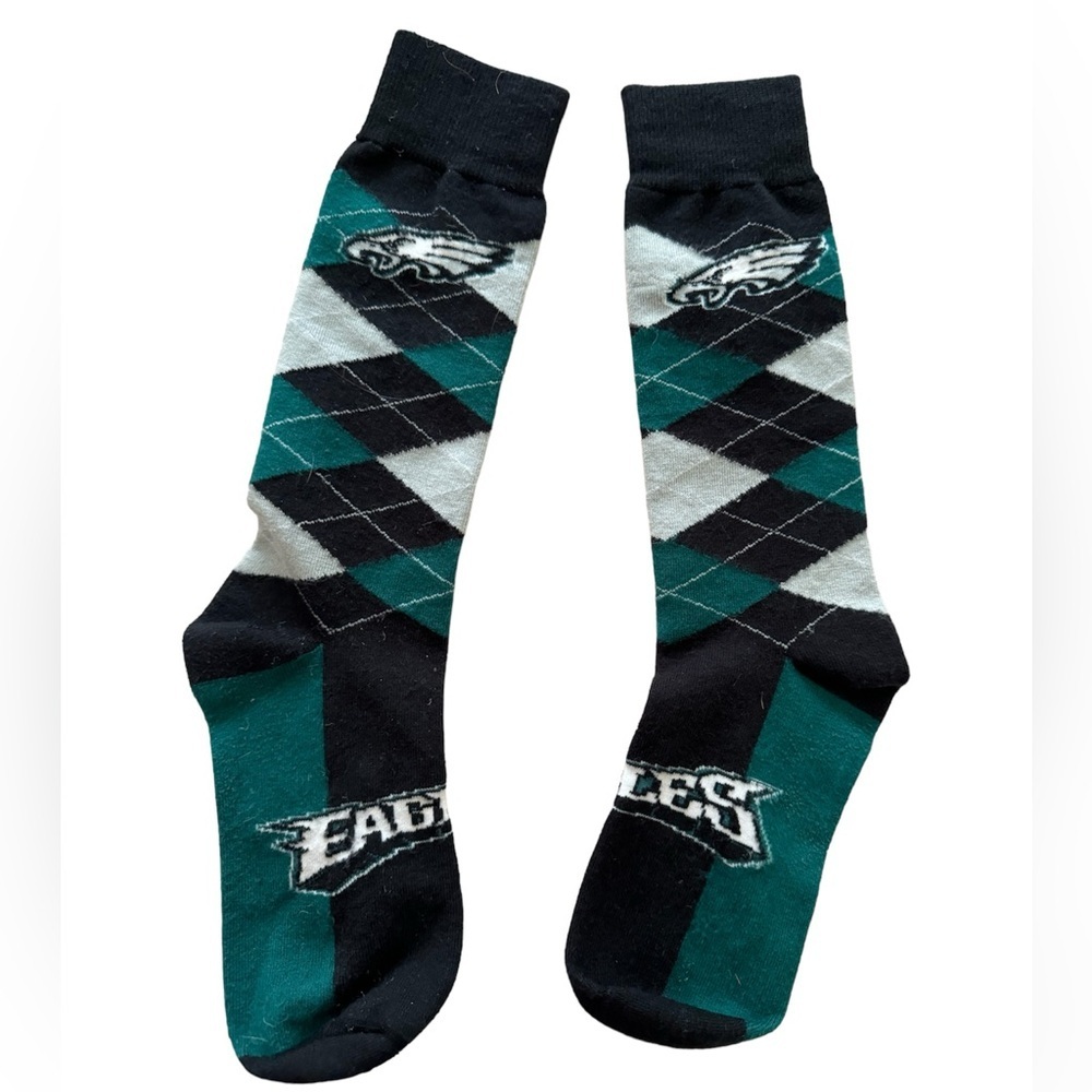 NFL Philadelphia Eagles Argyle Socks OS